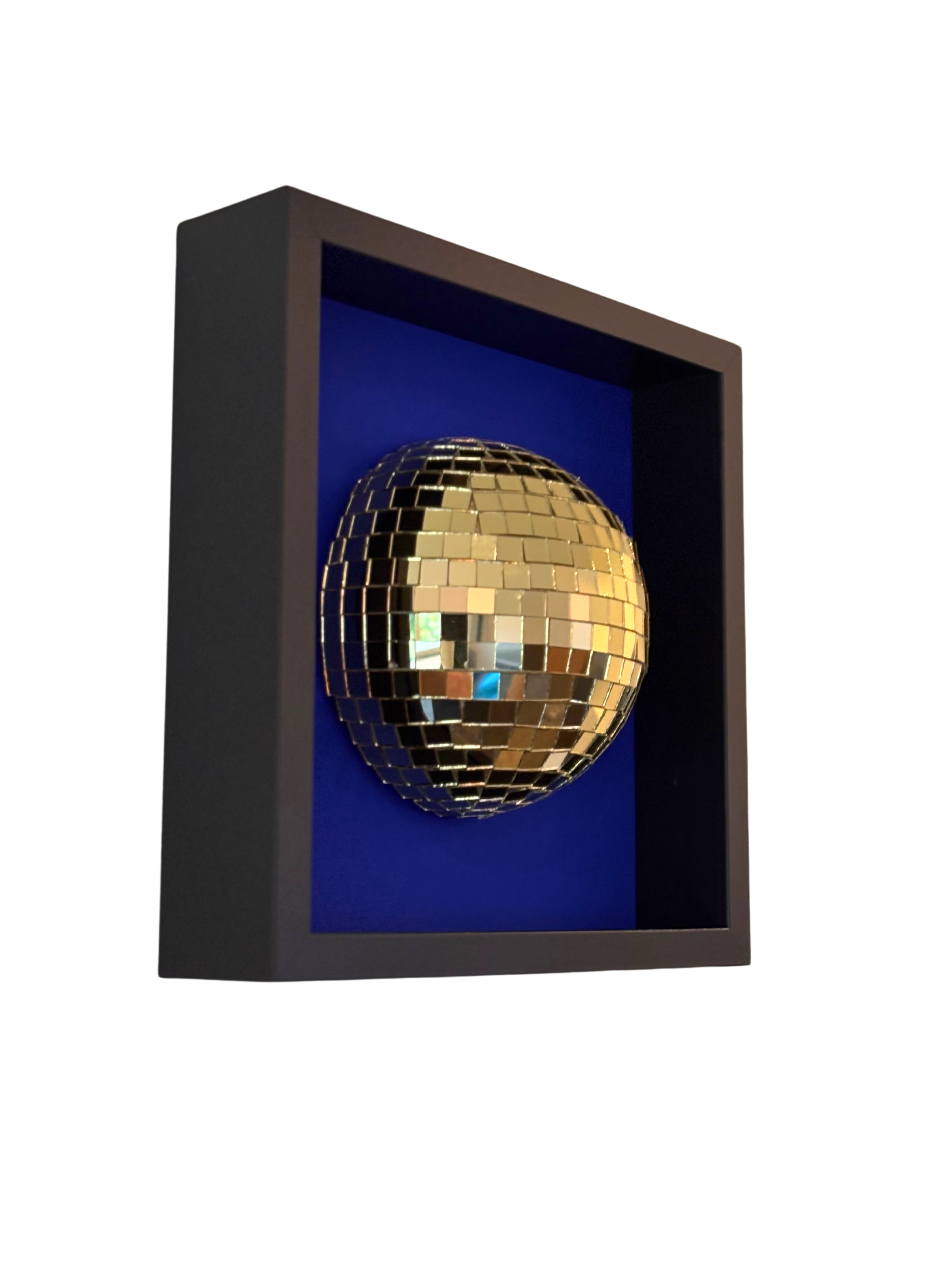 Disco Ball Gold Small