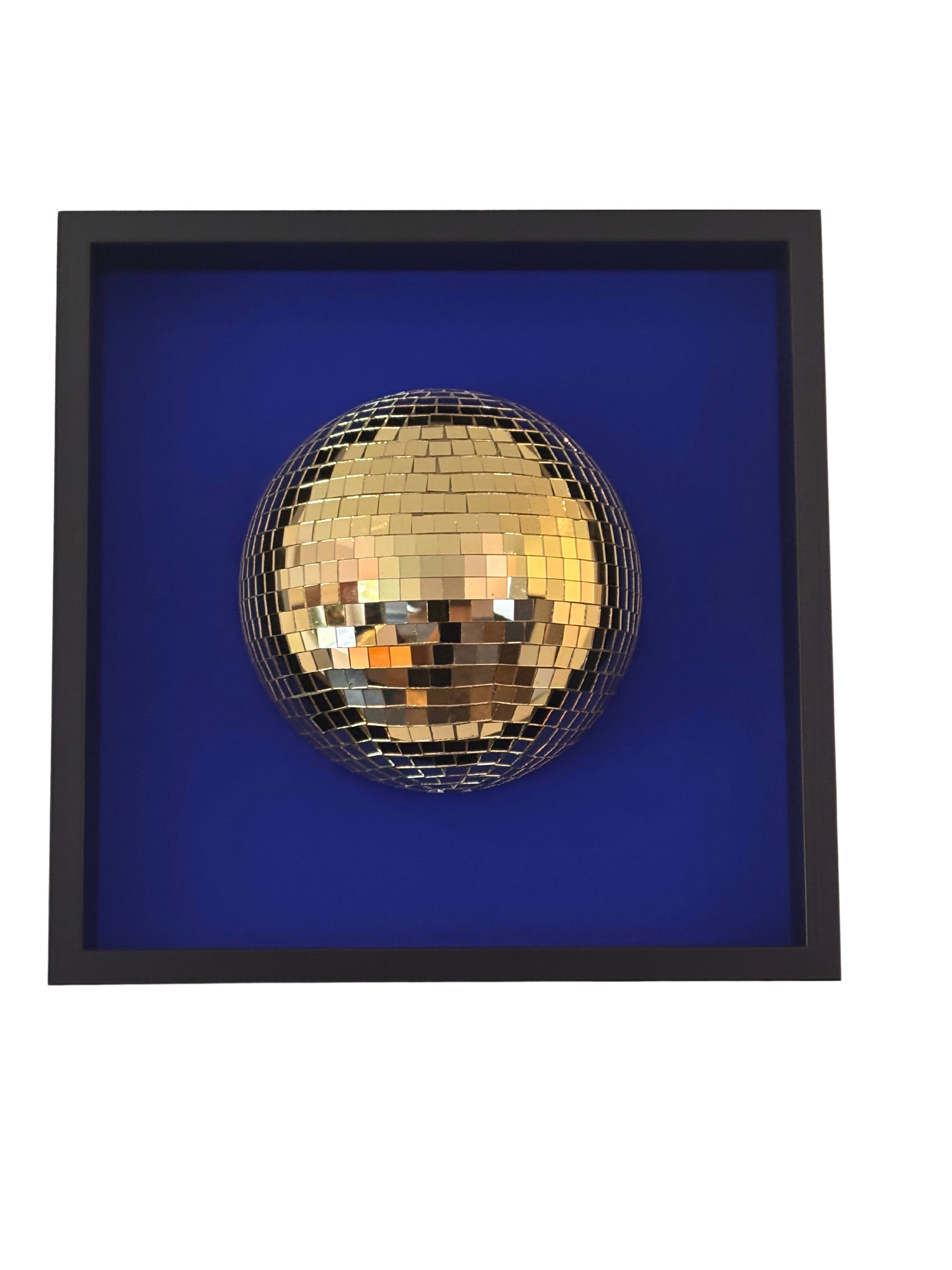 Disco Ball Gold Big