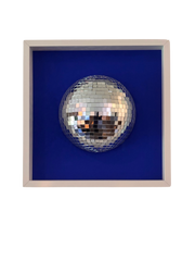 Disco Ball Silver Big