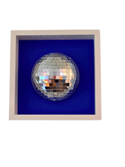 Disco Ball Silver small