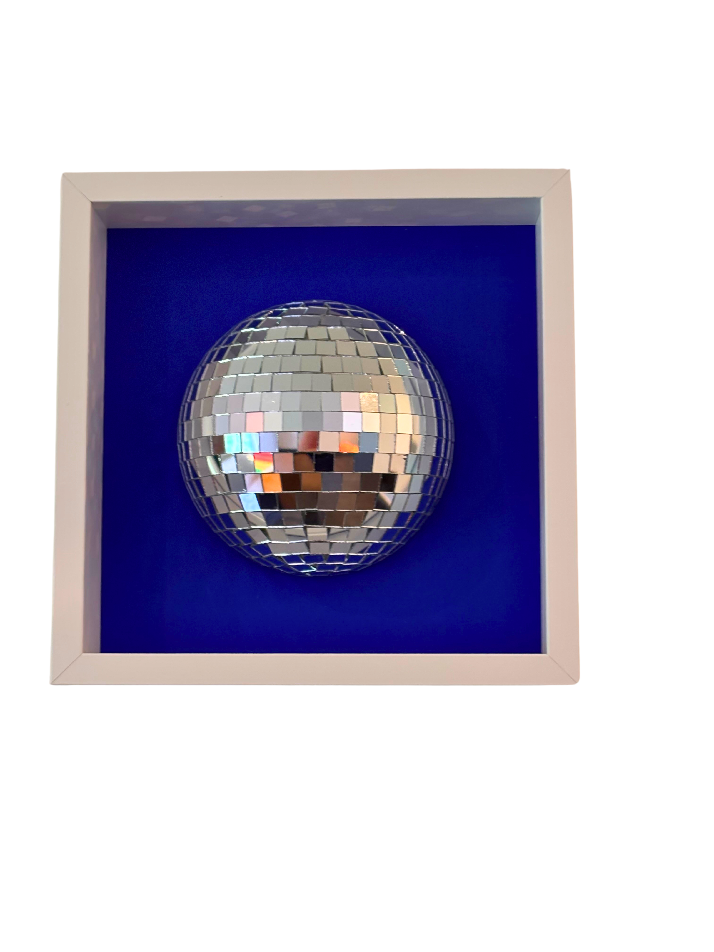 Disco Ball Silver small